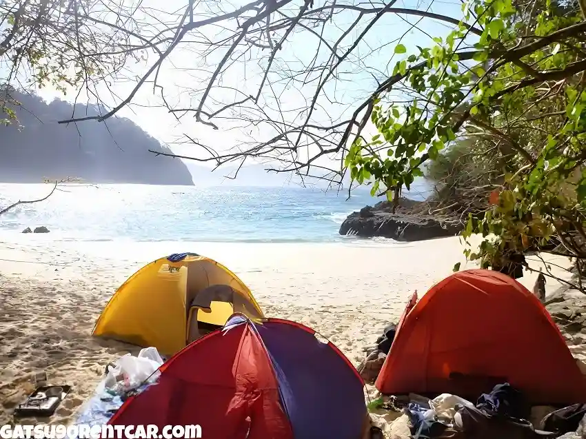 Camping - Fasilitas Pantai Mbeach Kalianda