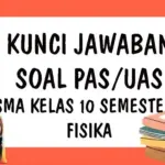 Contoh Soal PAS Fisika Kelas 10 Semester 2 Kurikulum 2013