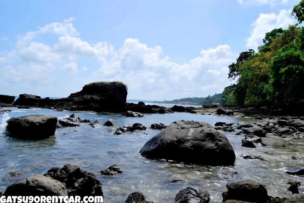 Pantai Guci Batu Kapal Kalianda Tetap Terjangkau, Tiket Masuk Bisa Didapatkan dengan Mudah