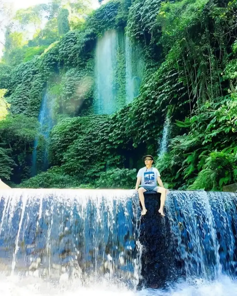 Alamat dan Rute Lokasi Air Terjun Benang Stokel Lombok Tengah