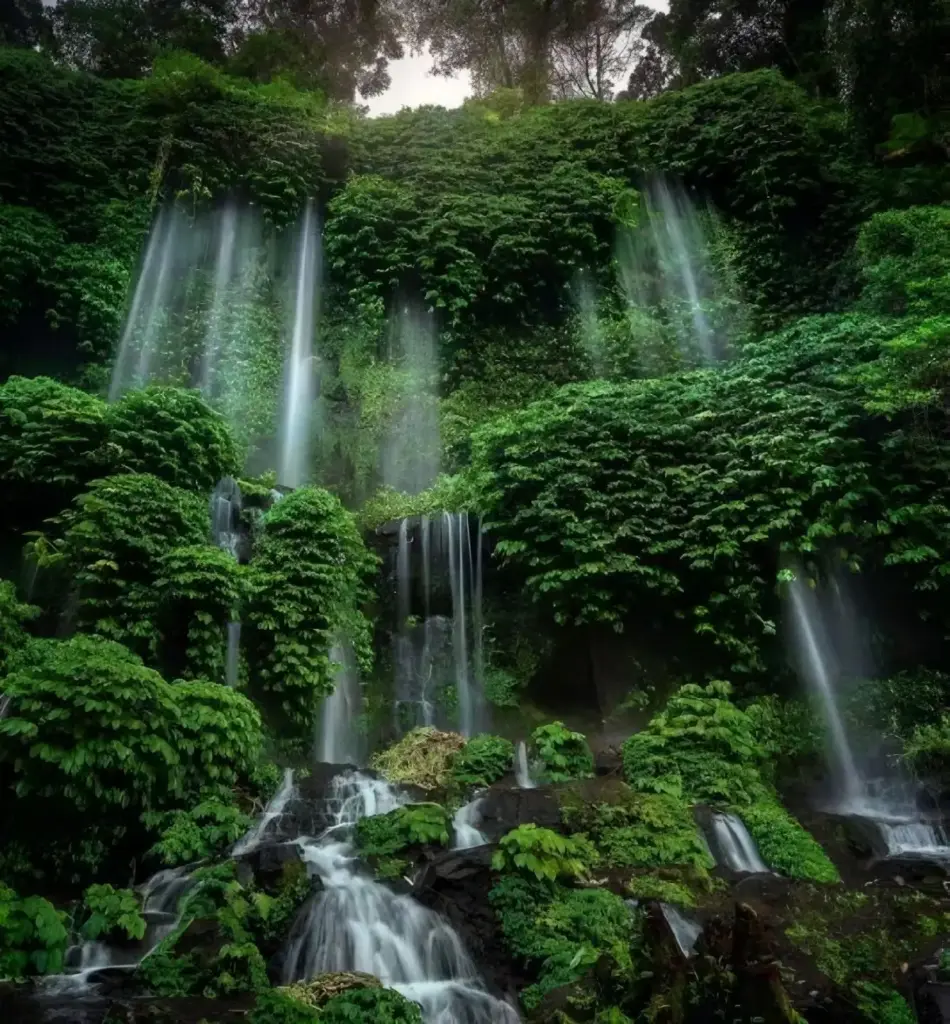 Spot Wisata di Air Terjun Benang Kelambu Lombok