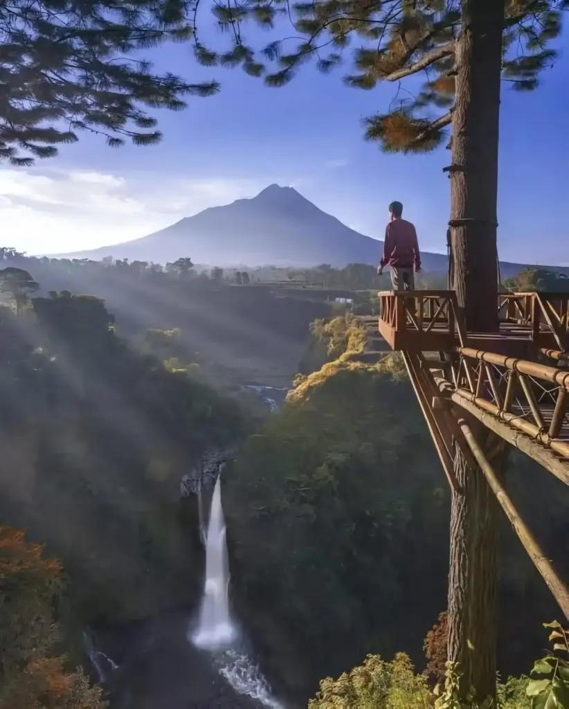 Fasilitas Air Terjun Kedung Kayang Magelang