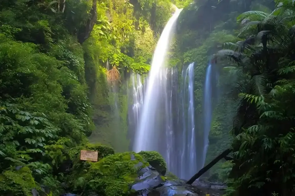 Alamat dan Rute Lokasi Air Terjun Sendang Gile Lombok