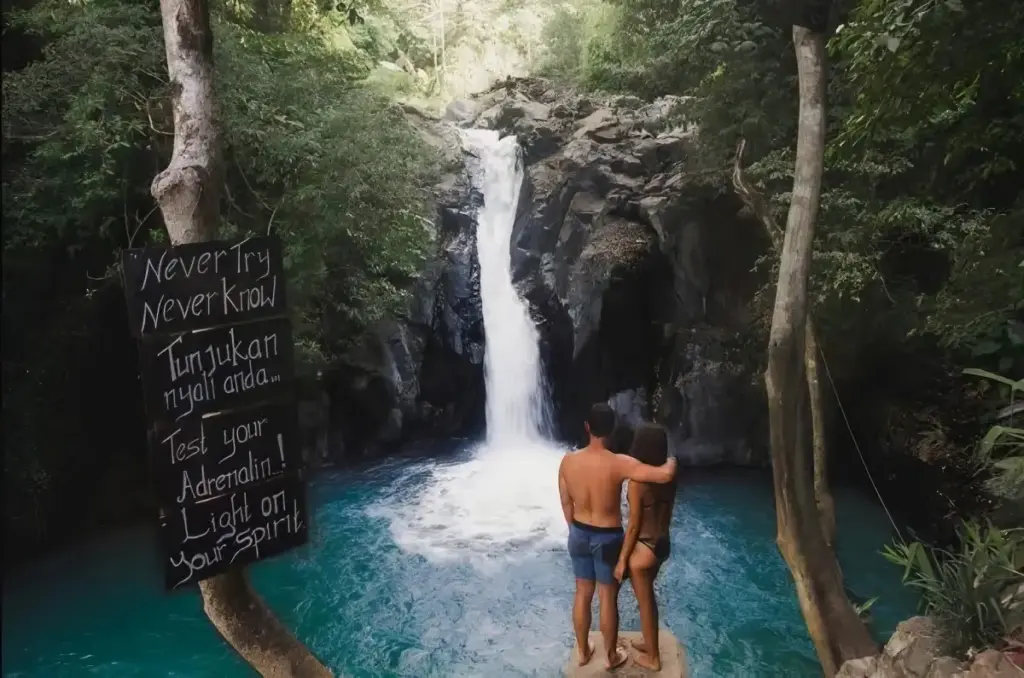 Alamat dan Rute Lokasi Aling-Aling Waterfall