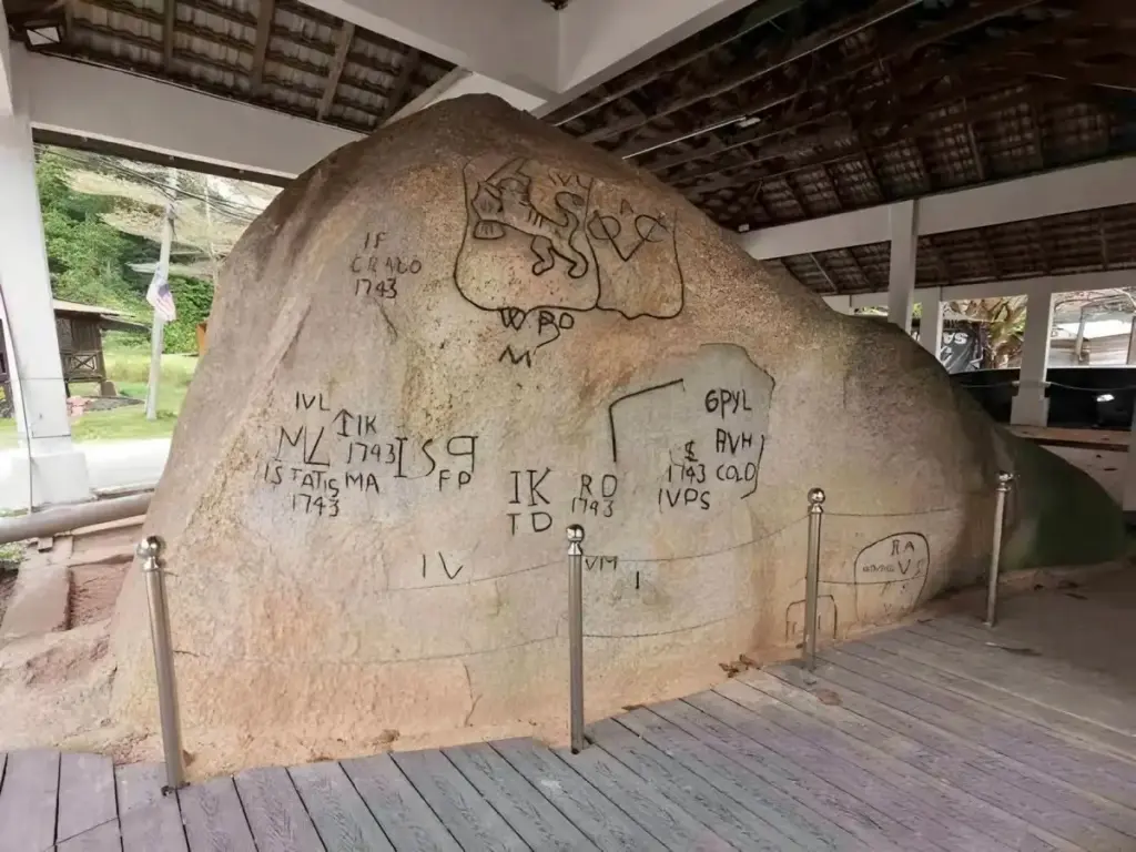 Batu Bersurat Pulau Pangkor 7 Memahami Arti Pola Gambar Batu Bersurat